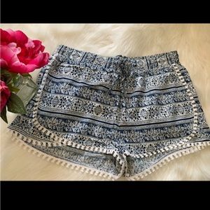Printed Summer Shorts NWOT Size L